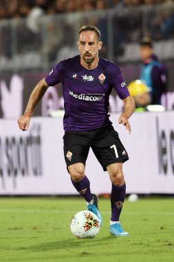 İtalyan Futbol Serisi A Erkekler Şampiyonası Fiorentina Sampdoria 'ya karşı