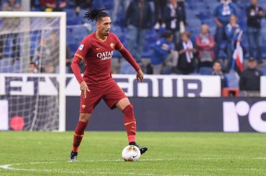 İtalyan Futbolu Serisi A Erkekler Şampiyonası Sampdoria 'ya karşı Romanlar
