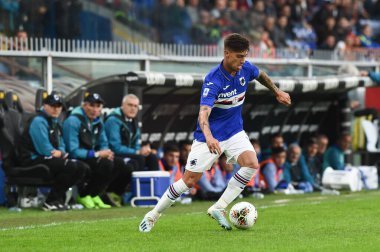 İtalyan Futbolu Serisi A Erkekler Şampiyonası Sampdoria 'ya karşı Romanlar