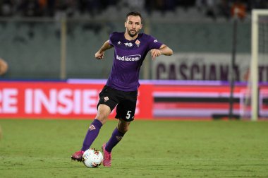 İtalyan Futbol Serisi A Erkekler Şampiyonası Fiorentina Sampdoria 'ya karşı