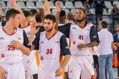 İtalyan Basketbolu A Serie Şampiyonası Virtus Roma 'ya karşı Kırk Bologna
