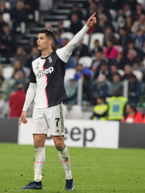 İtalyan Futbolu Serie A Men Şampiyonası Juventus Fc Bologna Fc 'e karşı
