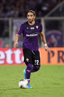İtalyan Futbol Serisi A Erkekler Şampiyonası Fiorentina Sampdoria 'ya karşı