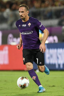 İtalyan Futbol Serisi A Erkekler Şampiyonası Fiorentina Sampdoria 'ya karşı