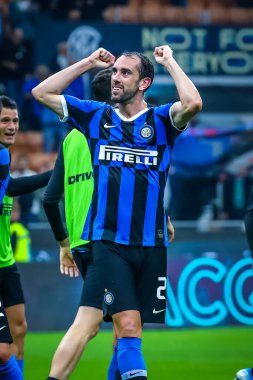 FC Internazionale takımından Diego Godin İtalyan futbolu sezonu 2019 / 20 FC Internazionale - Fotoğraf: Fabrizio Carabelli / LM