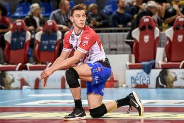 İtalyan voleybolu Superlega Serie sırasında balaso fabio (cucine lube civitanova) 2019 / 2020 sezonunda İtalya 'nın Civitanova marche kentinde, 01 Ocak 2020 - LM / Roberto Bartomeoli