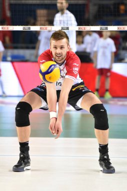 bieniek mateusz (cucine lube civitanova) İtalyan voleybol Superlega Serie sırasında 2019 / 2020 sezonunda İtalya 'nın Civitanova marche kentinde, 01 Ocak 2020 - LM / Roberto Bartomeoli