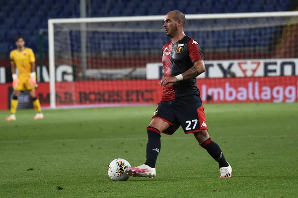 Stefano Sturaro Genua Während Der Partie Genua Gegen Parma Genua — Stockfoto