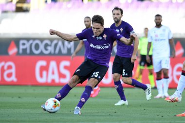 Acf fiorentina federasyonu başkanı ACF Fiorentina, Cagliari 'ye karşı Floransa, İtalya' da, Temmuz 08 2020 - LM / Matteo Papini