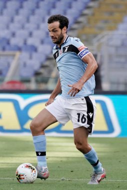 Lazio 'dan Marco Parolo, 11 Temmuz 2020' de Roma 'da oynanan Olimpico Stadyumu Fotoğrafları LPS / MARCO IORIO / LM karşılaşmasında SS Lazio ile ABD' li Sassuolo arasında oynanan TIM karşılaşmasında görev başındaydı.