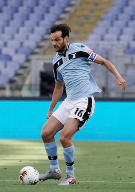 Lazio 'dan Marco Parolo, 11 Temmuz 2020' de Roma 'da oynanan Olimpico Stadyumu Fotoğrafları LPS / MARCO IORIO / LM karşılaşmasında SS Lazio ile ABD' li Sassuolo arasında oynanan TIM karşılaşmasında görev başındaydı.