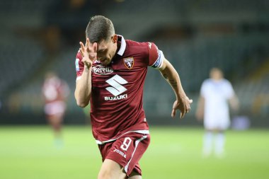 09 andre belotti (torino) Torino-Brescia maçı sırasında Torin, İtalya 'da, Temmuz 08 2020 - LM / Claudio Benedetto
