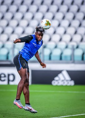 Atalanta BC 'den Luis Muriel, 11 Temmuz 2020' de İtalya 'nın başkenti Torino' daki Allianz Stadyumu 'nda Juventus ile Atalanta BC arasında oynanan 2019 / 20 karşılaşmasında - Fotoğraf: Fabrizio Carabelli / LM