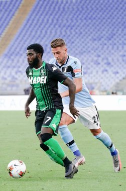 Napoli 'den Jose Callejon, SSC Napoli ile AS Roma arasındaki Serie A TIM maçında ilk golünü attıktan sonra, 5 Temmuz 2020' de San Paolo Stadyumu Fotoğraf: LPS / MARCO IORIO / LM    