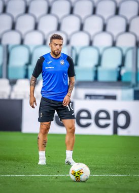 Atalanta BC 'den Alejandro Gomez, 11 Temmuz 2020 tarihinde İtalya' nın Torino şehrindeki Allianz Stadyumu 'nda Juventus ile Atalanta BC arasında oynanan 2019 / 20 karşılaşmasında - Fotoğraf: Fabrizio Carabelli / LM