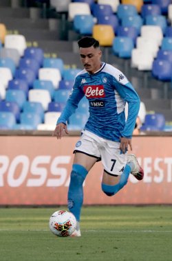 Napoli 'den Jose Maria Callejon Napoli' nin Spal 'e karşı Napoli' deki San Paolo Stadyumu 'nda 28 Haziran 2020 - LM / Marco Iorio