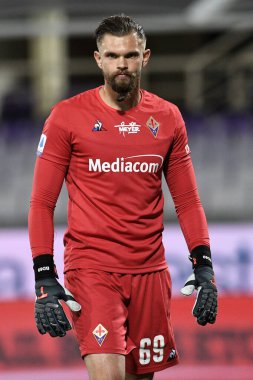 Acf fiorentina bartolomiej dragowski Floransa, İtalya 'da Hellas Verona' ya karşı 12 Temmuz 2020 - LM / Matteo Papini