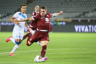 09 Andrea Belotti (torino) Torino-Brescia maçında Torin, İtalya 'da, 08 Temmuz 2020 - LM / Claudio Benedetto