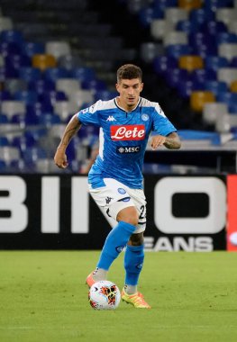 Napoli 'den Giovanni Di Lorenzo, SSC Napoli ile AS Roma arasındaki Serie A TIM karşılaşmasında 2005 Temmuz 2020' de San Paolo Stadyumu Fotoğrafı LPS / MARCO IORIO / LM