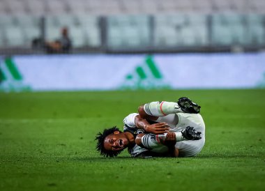 Napoli 'den Jose Callejon, SSC Napoli ile AS Roma arasındaki Serie A TIM maçında ilk golünü attıktan sonra, 5 Temmuz 2020' de San Paolo Stadyumu Fotoğraf: LPS / MARCO IORIO / LM    