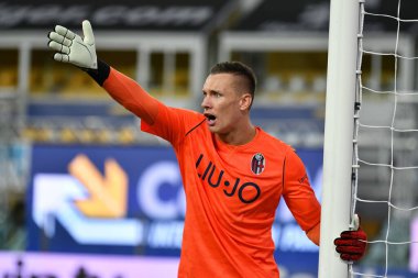 Lucasz Skorupski (Bologna) Parma-Bologna maçında 12 Temmuz 2020 - LM / Alessio Tarpini