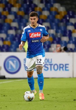 Napoli 'den Giovanni Di Lorenzo, SSC Napoli ile AS Roma arasındaki Serie A TIM karşılaşmasında 2005 Temmuz 2020' de San Paolo Stadyumu Fotoğrafı LPS / MARCO IORIO / LM