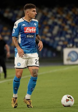 Napoli 'den Giovanni Di Lorenzo 12 Temmuz 2020' de SSC Napoli ile AC Milan arasında oynanan maçta San Paolo Stadyumu Fotoğrafları LPS / MARCO IORIO / LM