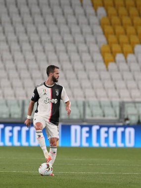 Napoli 'den Jose Callejon, SSC Napoli ile AS Roma arasındaki Serie A TIM maçında ilk golünü attıktan sonra, 5 Temmuz 2020' de San Paolo Stadyumu Fotoğraf: LPS / MARCO IORIO / LM    