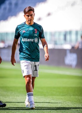 Serie A 2019 / 20 karşılaşmasında Juventus 'tan Paulo Dybala Torino FC ile Torino Stadyumu, Torin, İtalya - Fotoğraf: Fabrizio Carabelli / LM