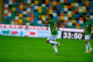 Luis muriel atalanta bc İtalya 'nın Udine kentindeki Dacia Arena Stadyumu' nda 28 Haziran 2020 - LM / Alessio Marini