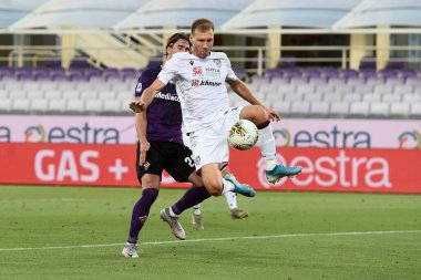 Cagliari calcio ragnar klavan, ACF Fiorentina vs Cagliari, İtalya, Temmuz 08 2020 - LM / Matteo Papini