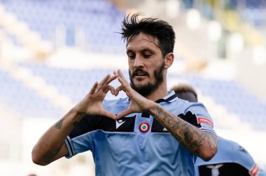 Napoli 'den Jose Callejon, SSC Napoli ile AS Roma arasındaki Serie A TIM maçında ilk golünü attıktan sonra, 5 Temmuz 2020' de San Paolo Stadyumu Fotoğraf: LPS / MARCO IORIO / LM    