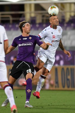 ACF Fiorentina, Cagliari 'ye karşı Floransa, İtalya' da 8 Temmuz 2020 - LM / Matteo Papini