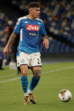 Napoli 'den Giovanni Di Lorenzo 12 Temmuz 2020' de SSC Napoli ile AC Milan arasında oynanan maçta San Paolo Stadyumu Fotoğrafları LPS / MARCO IORIO / LM