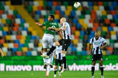 Luis Muriel, İtalya 'nın Udine kentindeki Dacia Arena Stadyumu' nda Atalanta 'ya karşı Udinese davası sırasında, 28 Haziran 2020 - LM / Alessio Marini