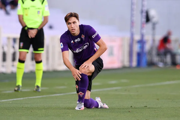 Federico Chiesa Acf Fiorentina Action Acf Fiorentina Cagliari Florence Italie — Photo