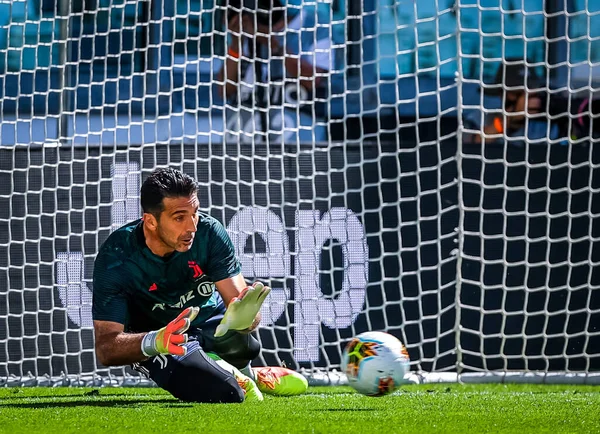 Gianluigi Buffon Juventus Serie 2019 Match Juventus Torino Allianz Stadium — Stock Photo, Image