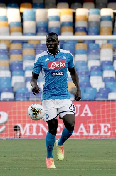 Napoli 'nin kalidou koulibaly' si Napoli vs Spal sırasında Napoli, İtalya 'daki San Paolo Stadyumu' nda, 28 Haziran 2020 - LM / Marco Iorio