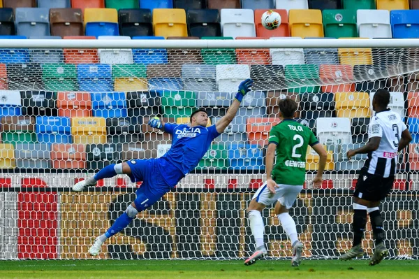 Juan Musso Udinese Calcio Udinese Atalanta Dacia Arena Stadium Udine — стокове фото