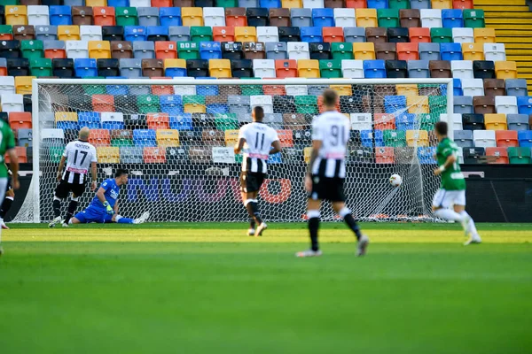 Atalanta Célja Udinese Atalanta Során Dacia Arena Stadionban Udine Olaszország — Stock Fotó