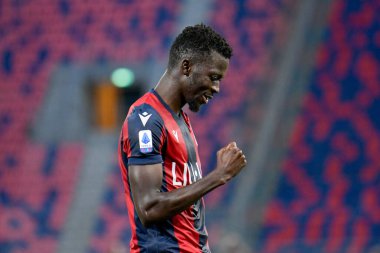 Musa barrow (bologna fc), İtalya 'nın Bologna kentinde 15 Temmuz 2020' de yapılan Bologna - LM / Alessio Marini