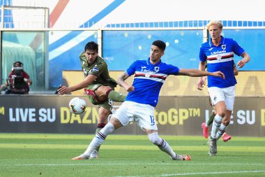 Giovanni simeone (cagliari), fabio depaoli (sampdoria) 15 Temmuz 2020 - LM / Danilo Vigo