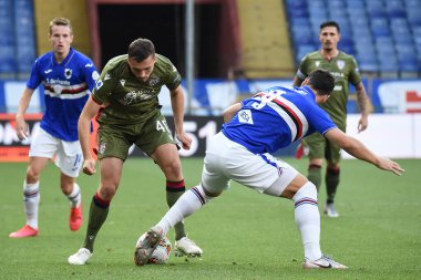 sebastian walukiewicz (cagliari), federico bonazzoli (sampdoria) 15 Temmuz 2020 - LM / Danilo Vigo