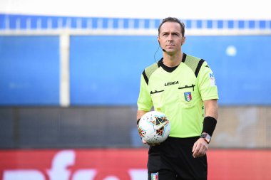 15 Temmuz 2020 'de Cenova, İtalya' da Sampdoria-Cagliari maçında Nichelino hakem pairetto - LM / Danilo Vigo