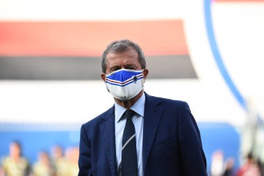 Carlo osti, Sampdoria - Cagliari maçında Sampdoria 'nın spor yönetmeni, 15 Temmuz 2020 - LM / Danilo Vigo