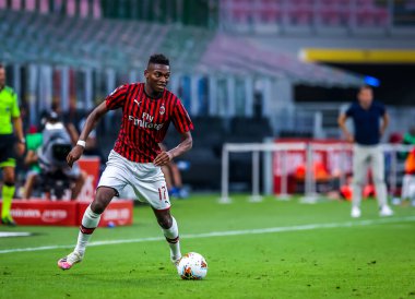AC Milan 'dan Rafael Leao 15 Temmuz 2020' de İtalya 'nın San Siro Stadyumu' nda AC Milan ile Parma Calcio arasında oynanan 2019 / 20 karşılaşmasında - Fotoğraf: Fabrizio Carabelli / LM