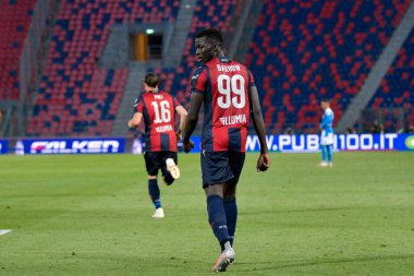 Musa barrow (bologna fc), İtalya 'nın Bologna kentinde 15 Temmuz 2020' de yapılan Bologna - LM / Alessio Marini