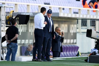 Moreno Longo Torino FC ve Giuseppe iachini 'nin teknik direktörü Fiorentina, Torino' ya karşı Floransa, İtalya 'daki Artemio Franchi Stadyumu' nda 19 Temmuz 2020 - LM / Matteo Papini