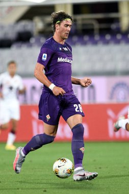 Dusan vlahoviç of acf fiorentina in action during Fiorentina vs Torino at the Artemio Franchi Stadyumu, Italy, 19 Temmuz 2020 - LM / Matteo Papini