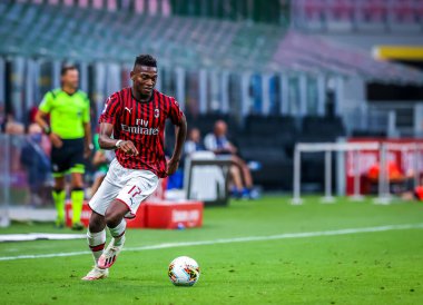 AC Milan 'dan Rafael Leao 15 Temmuz 2020' de İtalya 'nın San Siro Stadyumu' nda AC Milan ile Parma Calcio arasında oynanan 2019 / 20 karşılaşmasında - Fotoğraf: Fabrizio Carabelli / LM